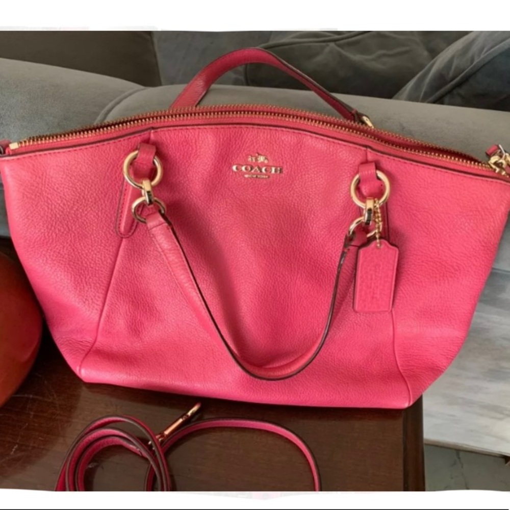 Bright Pink Coach Purse